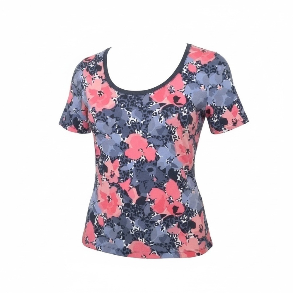 Betty Barclay stretchy, short sleeve T-shirt with round neck